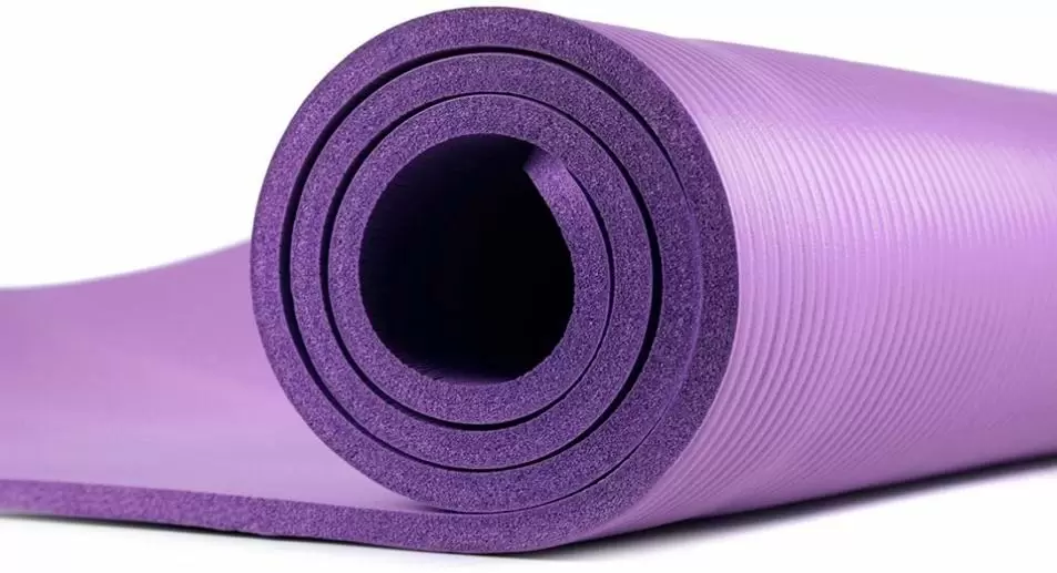 Коврик для йоги Zipro Training mat 10мм, фиолетовый