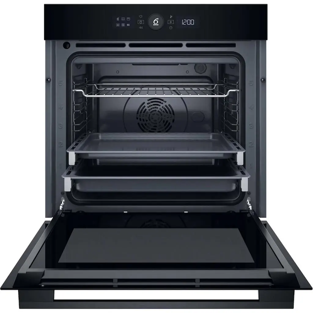 Электрический духовой шкаф Whirlpool WOI5S8HM2SBA, черный на tehnoparc.md Электрический духовой шкаф Whirlpool WOI5S8HM2SBA, черный