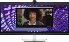Монитор Dell P3424WEB, черный/серебристый