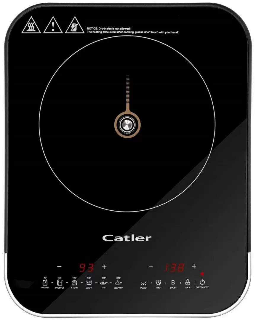 Настольная плита Catler IH 4010, черный