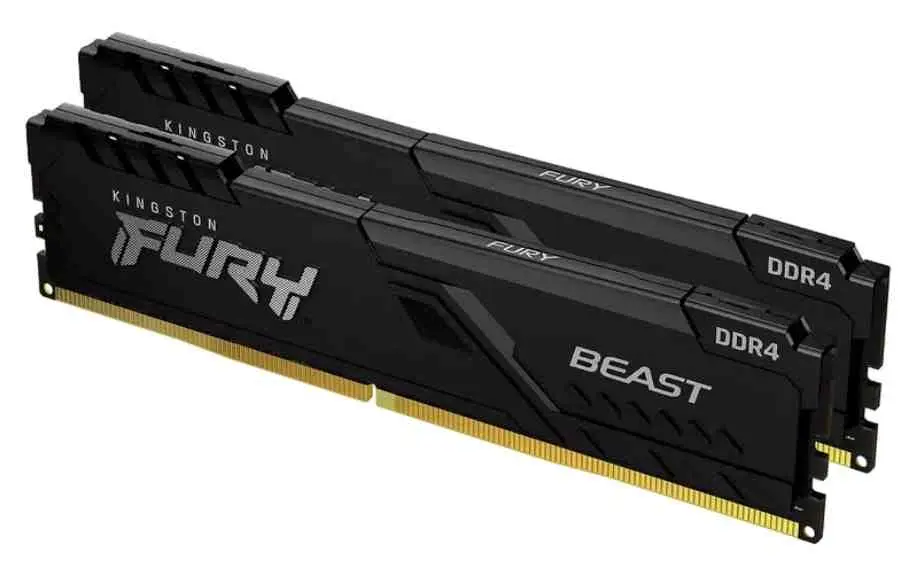 Memorie Kingston FURY Beast 16GB (2x8GB) DDR4-3200MHz, CL16-18-18, 1.35V pe tehnoparc.md Memorie Kingston FURY Beast 16GB (2x8GB) DDR4-3200MHz, CL16-18-18, 1.35V