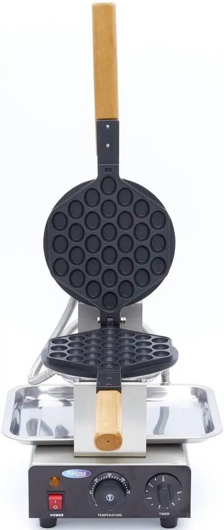 Aparat pentru vafe Maxima 09374210, negru/inox