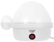 Fierbător de ouă Adler AD-4459, alb
