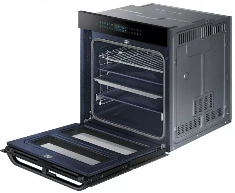 Электрический духовой шкаф Samsung NV75N7646RB/WT, черный