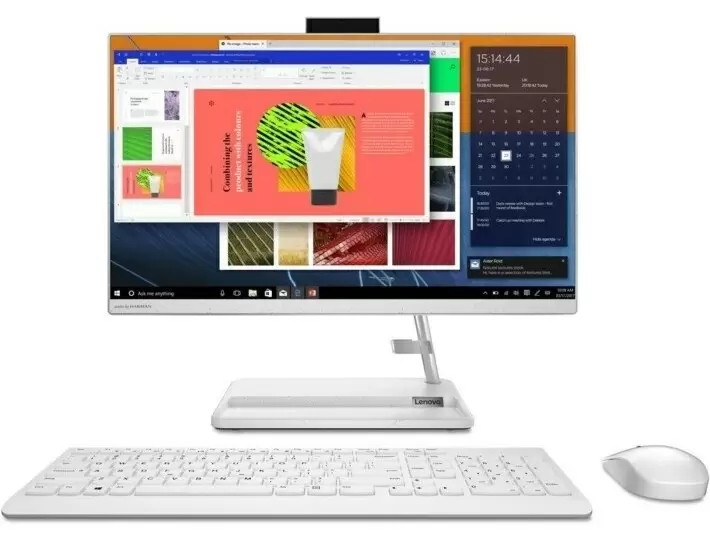 Моноблок Lenovo IdeaCentre 3 22ITL6 (21.5"/FHD/Pentium 7505/4GB/256GB/Intel UHD), белый