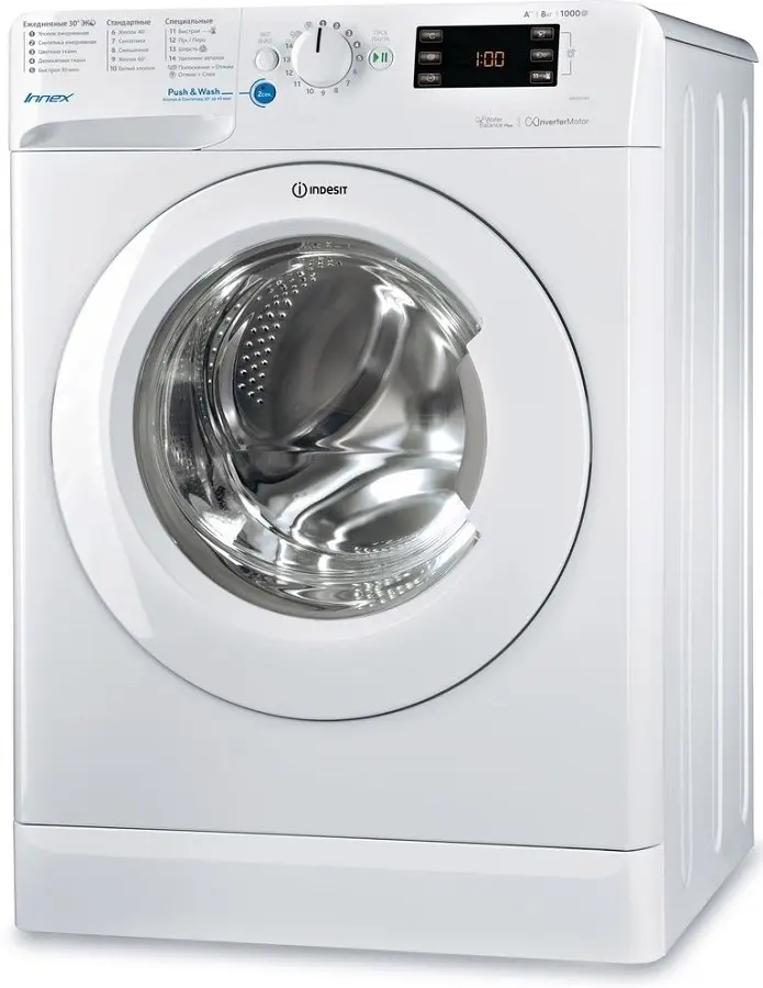 Maşină de spălat rufe Indesit BWSE 81082 L B, alb