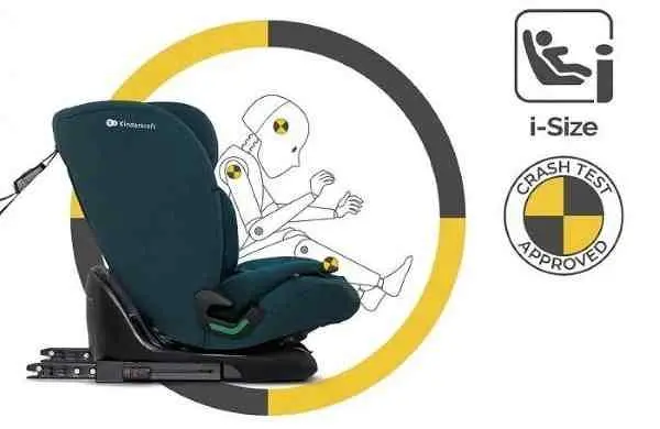 Scaun auto KinderKraft Oneto 3 i-Size, albastru