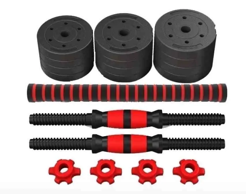 Гантель 4Play AT84 Multipower 2x10kg, черный