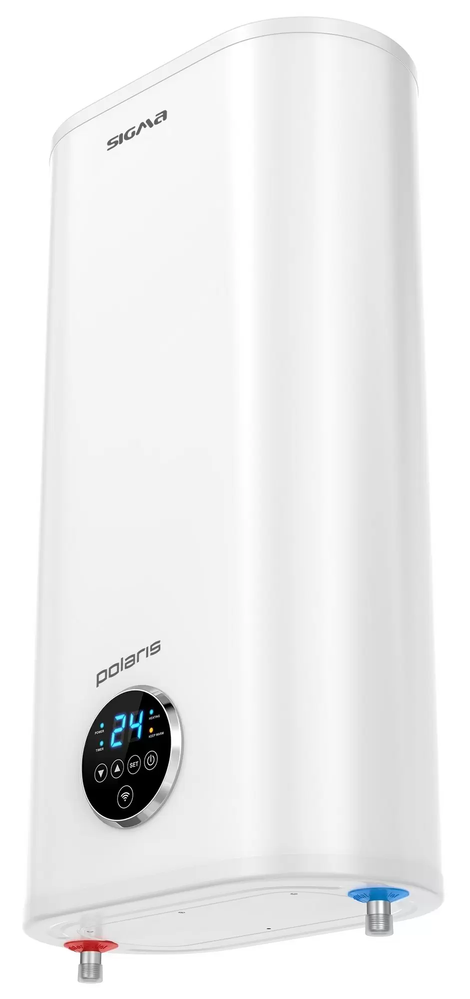 Boiler cu acumulare Polaris Sigma Wi-Fi 80 SSD, alb