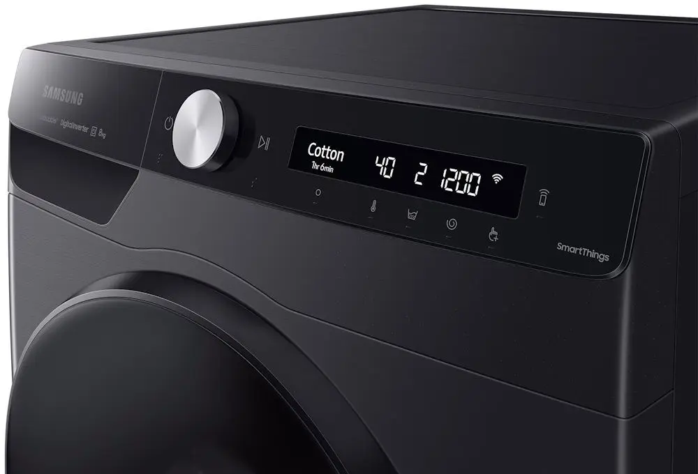 Стиральная машина Samsung WW80AG6L28BBCE, черный на tehnoparc.md Стиральная машина Samsung WW80AG6L28BBCE, черный