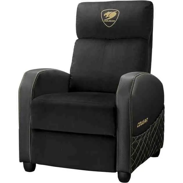 Scaun de birou Cougar Ranger Elite, negru/auriu