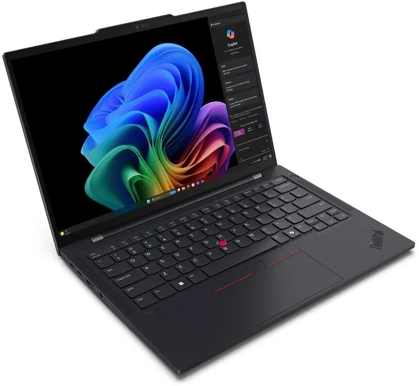 Ноутбук Lenovo ThinkPad T14s Gen 6 (14.0"/WUXGA/Snapdragon X Elite X1E-78-100/32GB/1TB/Win 11), черный