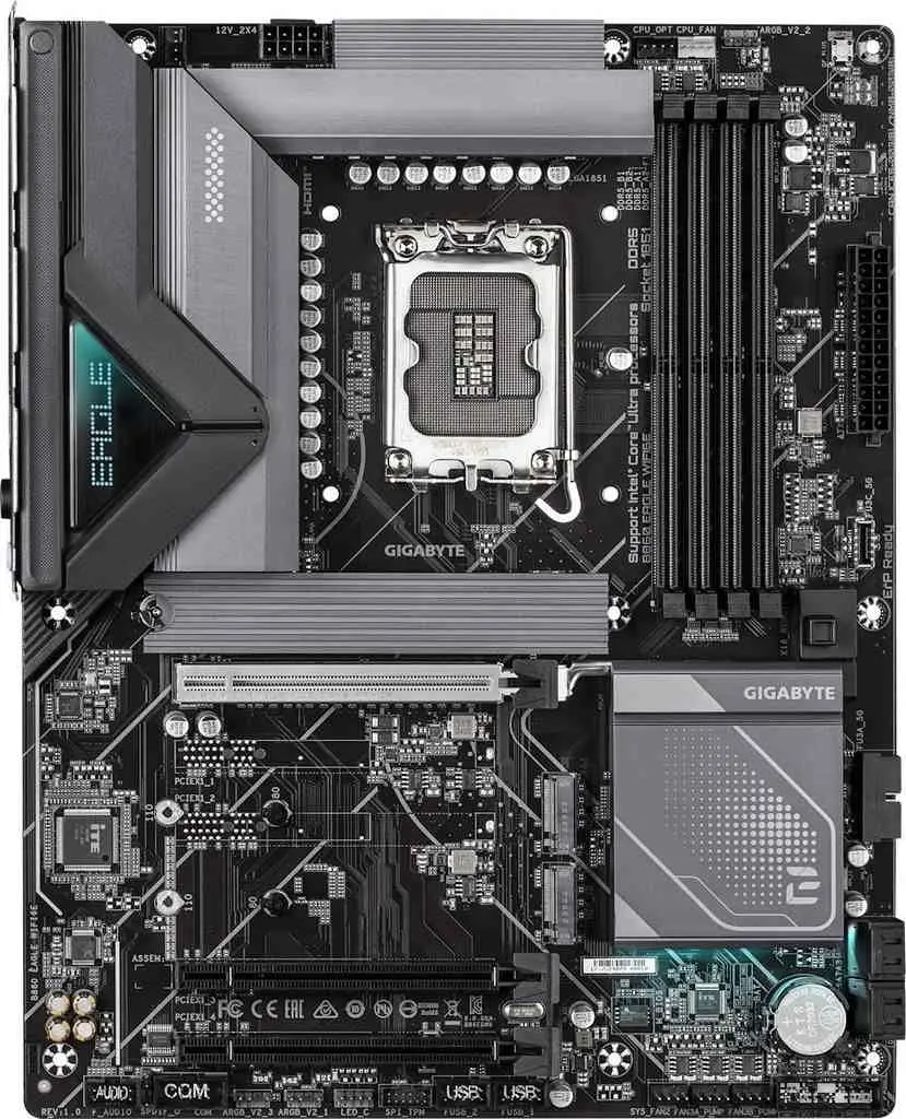 Placă de bază Gigabyte B860 Eagle Wi-Fi6E