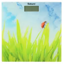 Напольные весы Saturn Saturn ST-PS0282, рисунок/зеленый