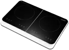 Настольная плита Laretti LR-CP5002, белый/черный