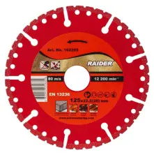 Диск для резки Raider RD-DD26