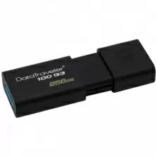 Flash USB Kingston DataTraveler 100 G3 256GB, negru