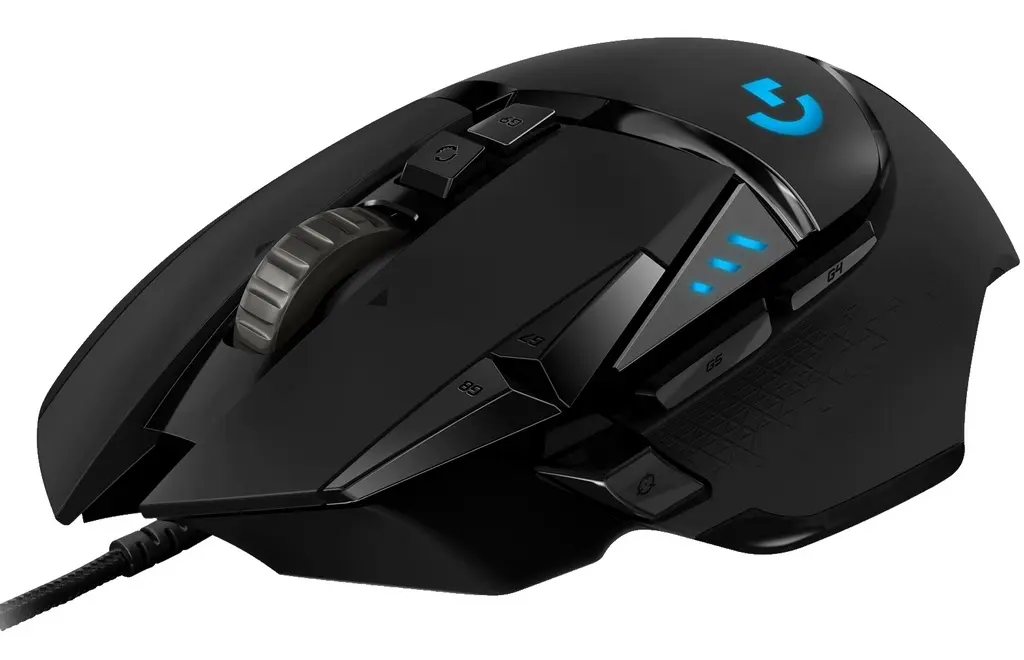 Мышка Logitech G502 Hero High Performance, черный