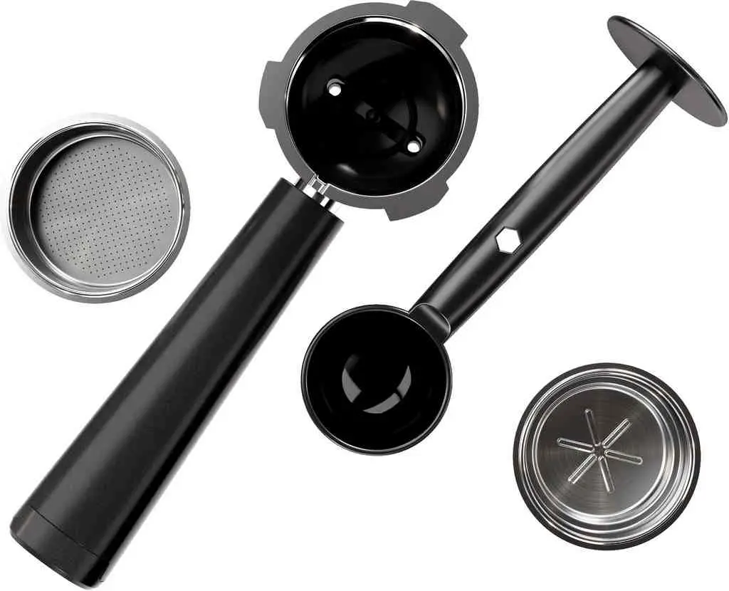 Электрокофеварка Electrolux E6EC1-6BST, черный
