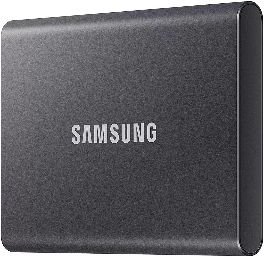 Disc rigid SSD extern Samsung Portable T7 2TB, gri