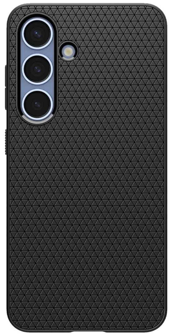Husă de protecție Spigen Galaxy S25+ Liquid Air Matte Black, negru