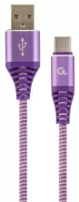 Cablu USB Gembird CC-USB2B-AMCM-2M-PW, violet
