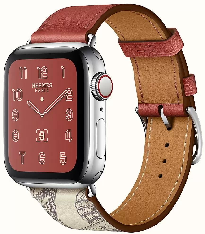 Ремешок VPG Apple Watch Rhea Series Red 40 мм, красный