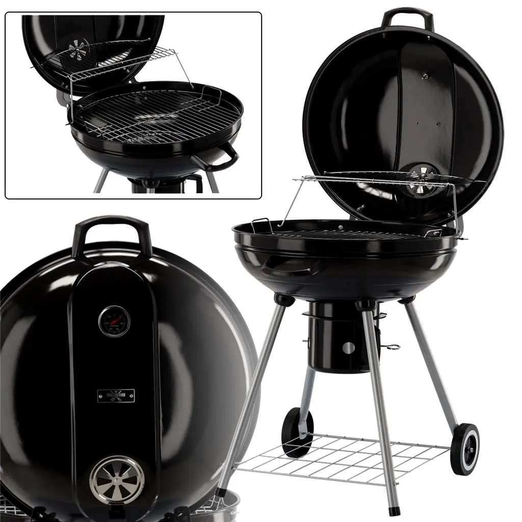 Grătar GardenLine BBQ5313, negru