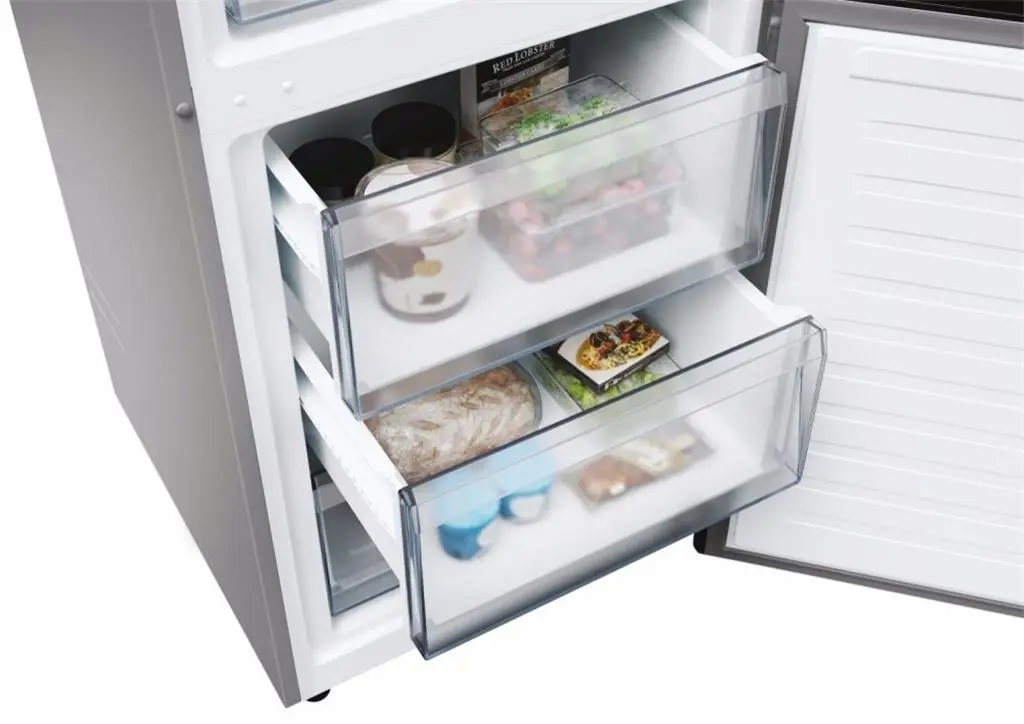 Frigider Candy ECN2CQTEX186, inox pe tehnoparc.md Frigider Candy ECN2CQTEX186, inox