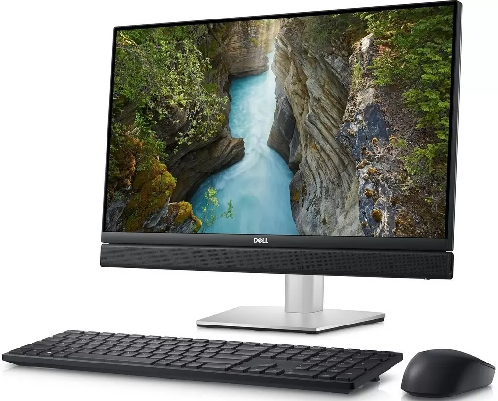 All-in-One Dell OptiPlex 7410 (23.8"/FHD/Core i7-13700/16GB/512GB), negru/gri