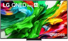 Televizor LG 75QNED86A6A, negru