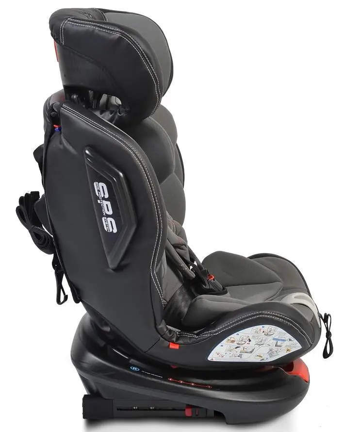 Детское автокресло Moni Motion Isofix, черный/серый