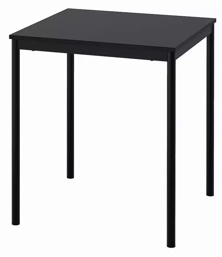 Masă IKEA Sandsberg 67x67x75cm, negru