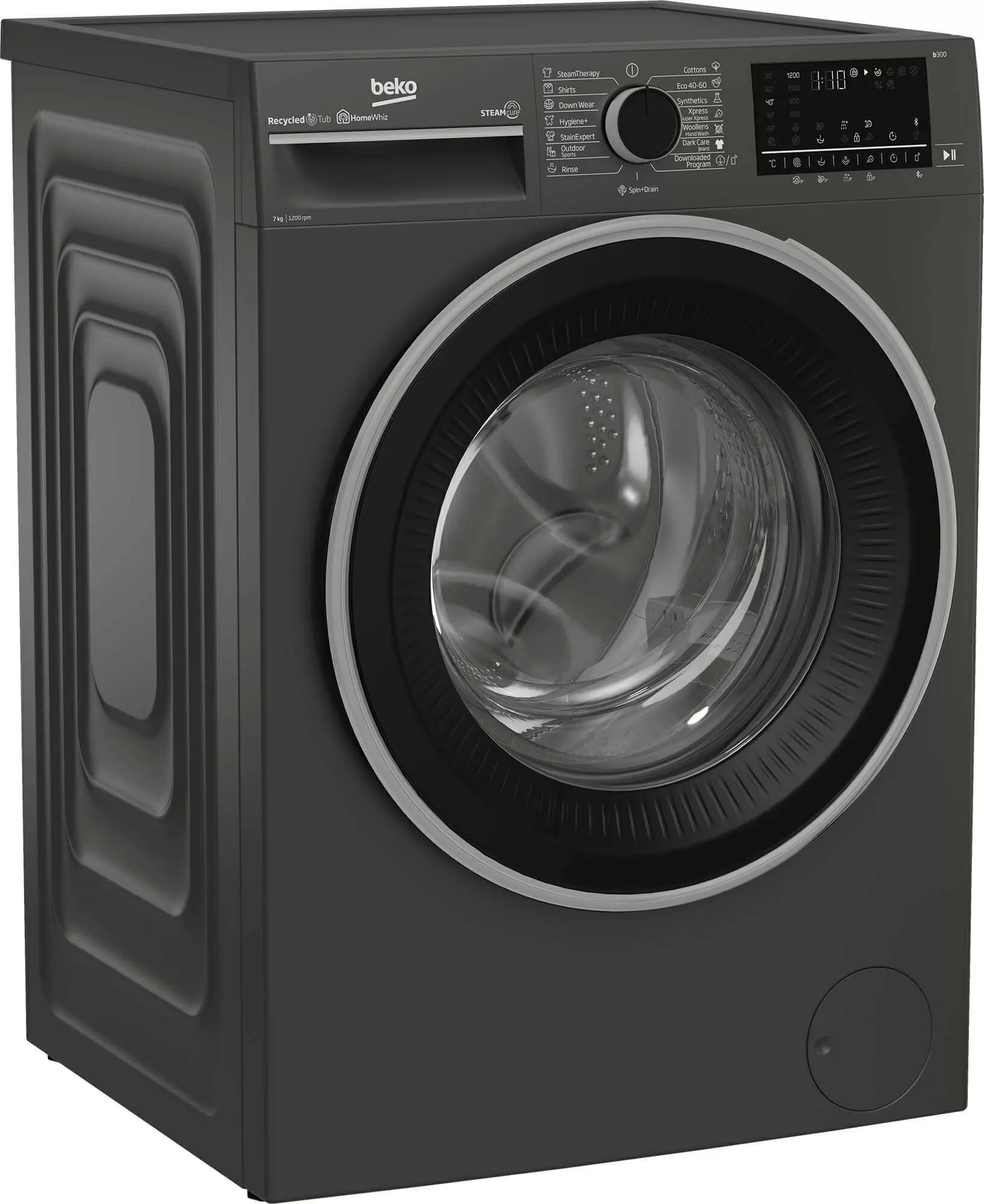Maşină de spălat rufe Beko B3WFU5721M, gri