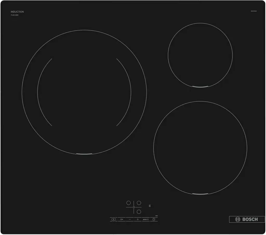 Индукционная панель Bosch PUJ611BB5E, черный