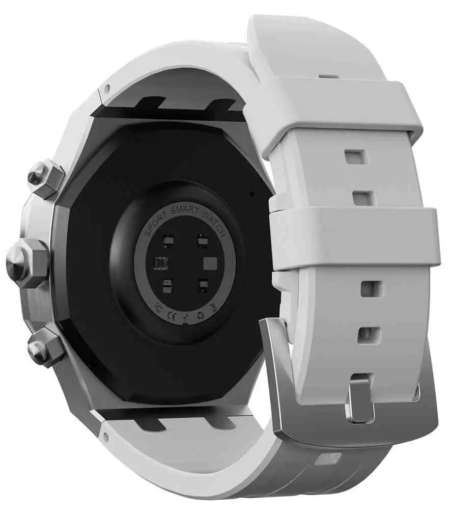 Smartwatch Charome T12 Amoled, argintiu
