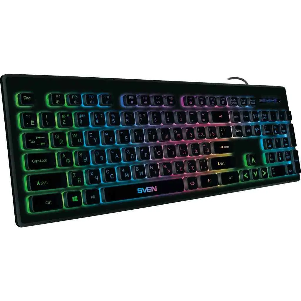 Клавиатура Sven KB-C7500EL, черный