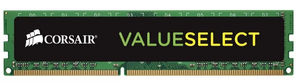 Оперативная память Corsair Value Select 4ГБ DDR4-1600МHz, CL11, 1.35V