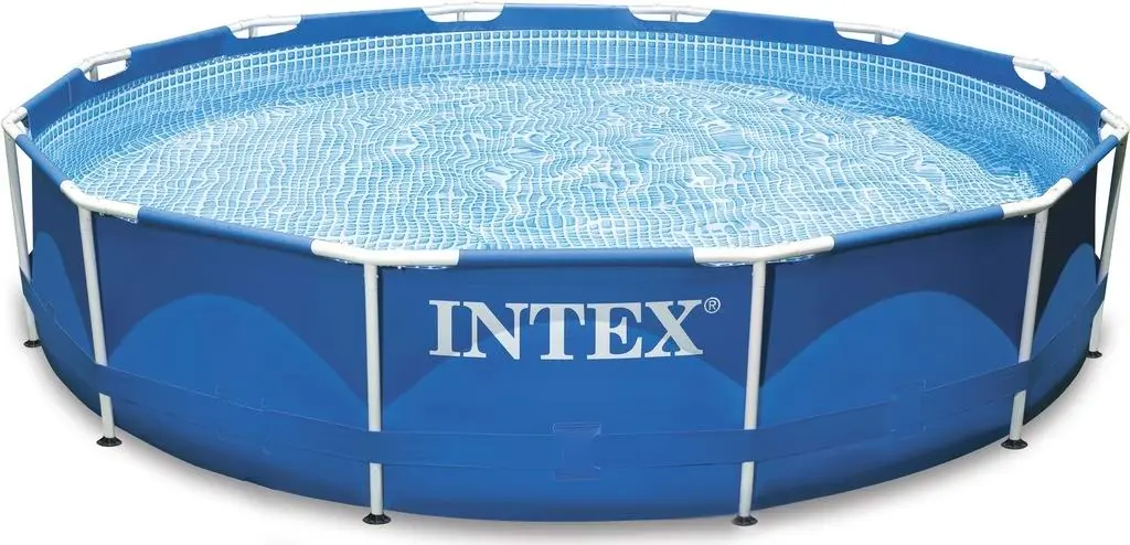 Piscină Intex Metal Frame 28212/28604, albastru