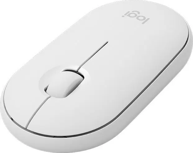 Mouse Logitech Wireless M350, alb