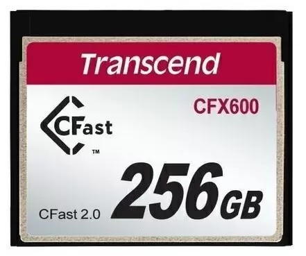 Карта памяти Transcend CompactFlash 600x, 256ГБ