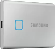 Внешний SSD Samsung T7 TOUCH 2ТБ, серебристый