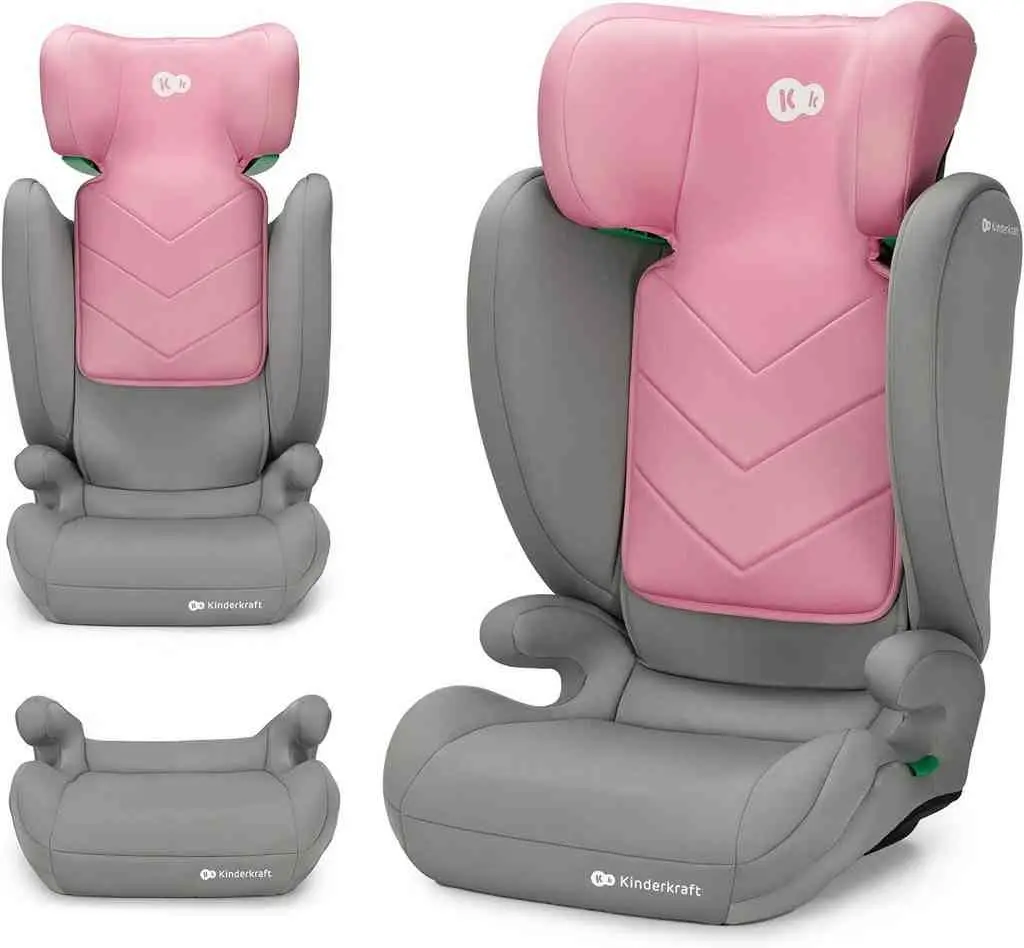 Детское автокресло KinderKraft I-Spark i-Size, розовый на tehnoparc.md Детское автокресло KinderKraft I-Spark i-Size, розовый