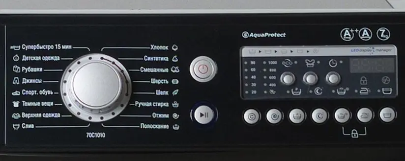 Стиральная машина Atlant CMA 70C1010-06, черный