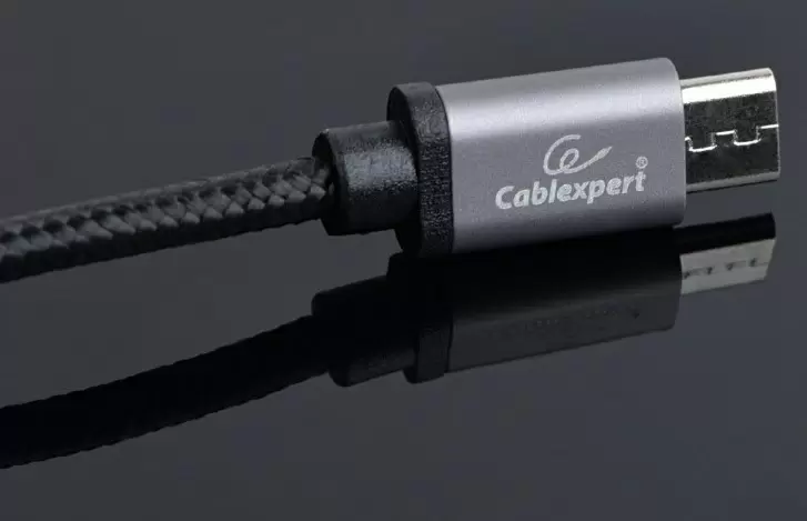 Cablu USB Cablexpert CCB-mUSB2B-AMBM-6, negru