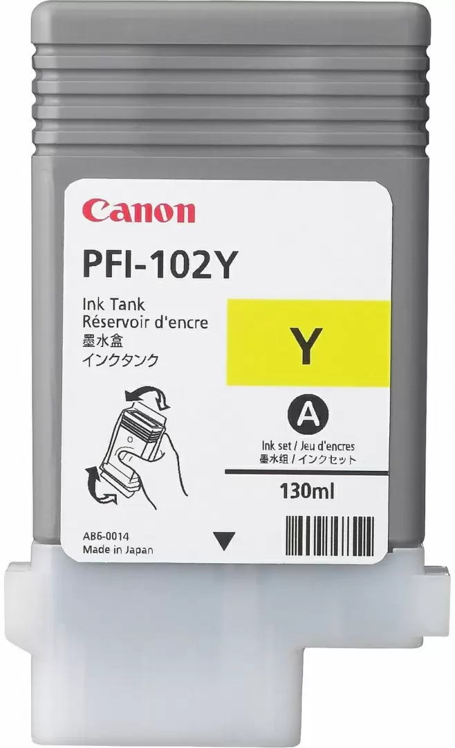 Cartuș Canon PFI-102Y