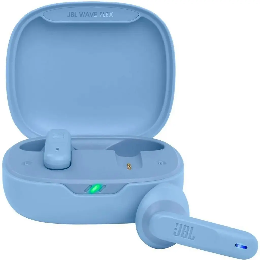 Căşti JBL Wave Flex, albastru