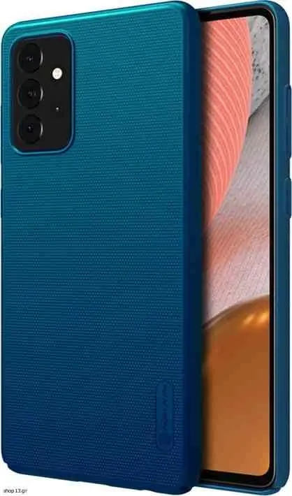 Чехол Nillkin Super Frosted Shield Samsung A72 4G, синий