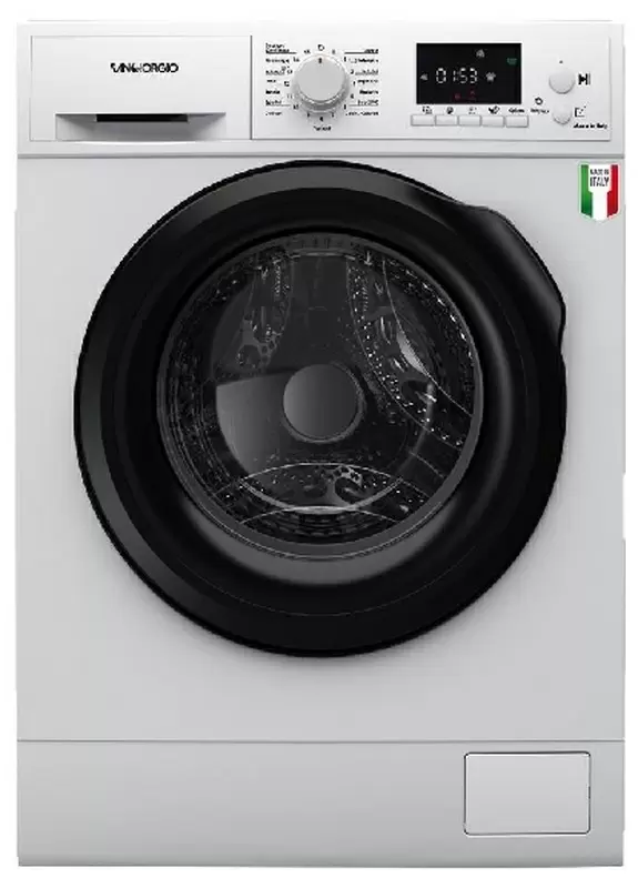 Maşină de spălat rufe Sangiorgio F814DI9, alb