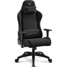 Scaun gaming SENSE7 Spellcaster FUKU XL Fabric, negru pe tehnoparc.md Scaun gaming SENSE7 Spellcaster FUKU XL Fabric, negru